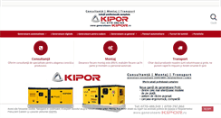 Desktop Screenshot of generatoare-kipor.ro